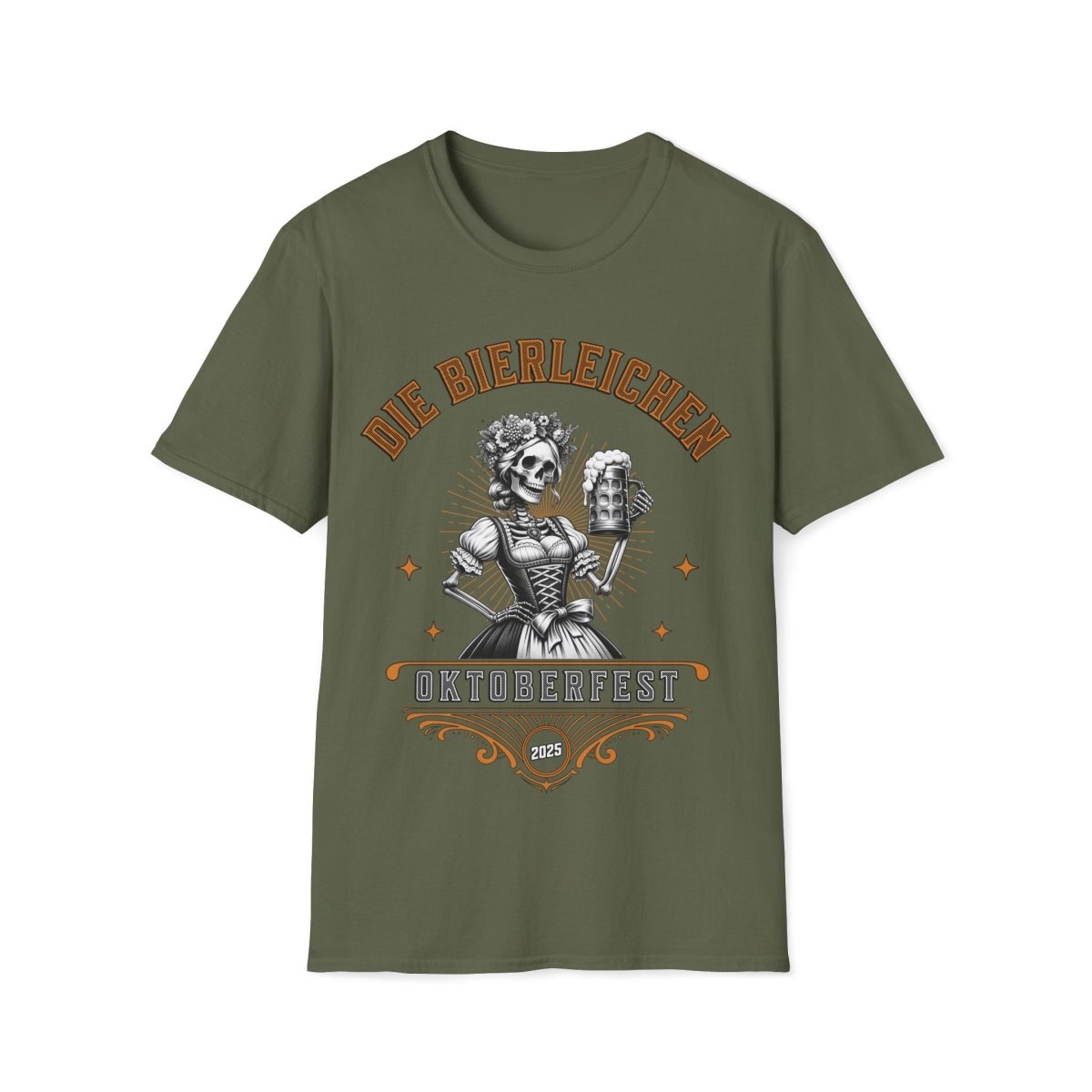 Die Bierleichen (Beer Corpses) Female Oktoberfest 2025 Unisex T-Shirt - T - Generates