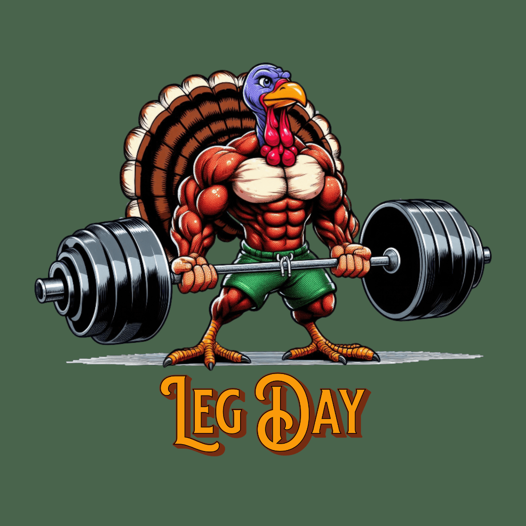 Leg Day Thanksgiving Unisex T-Shirt - T - Generates