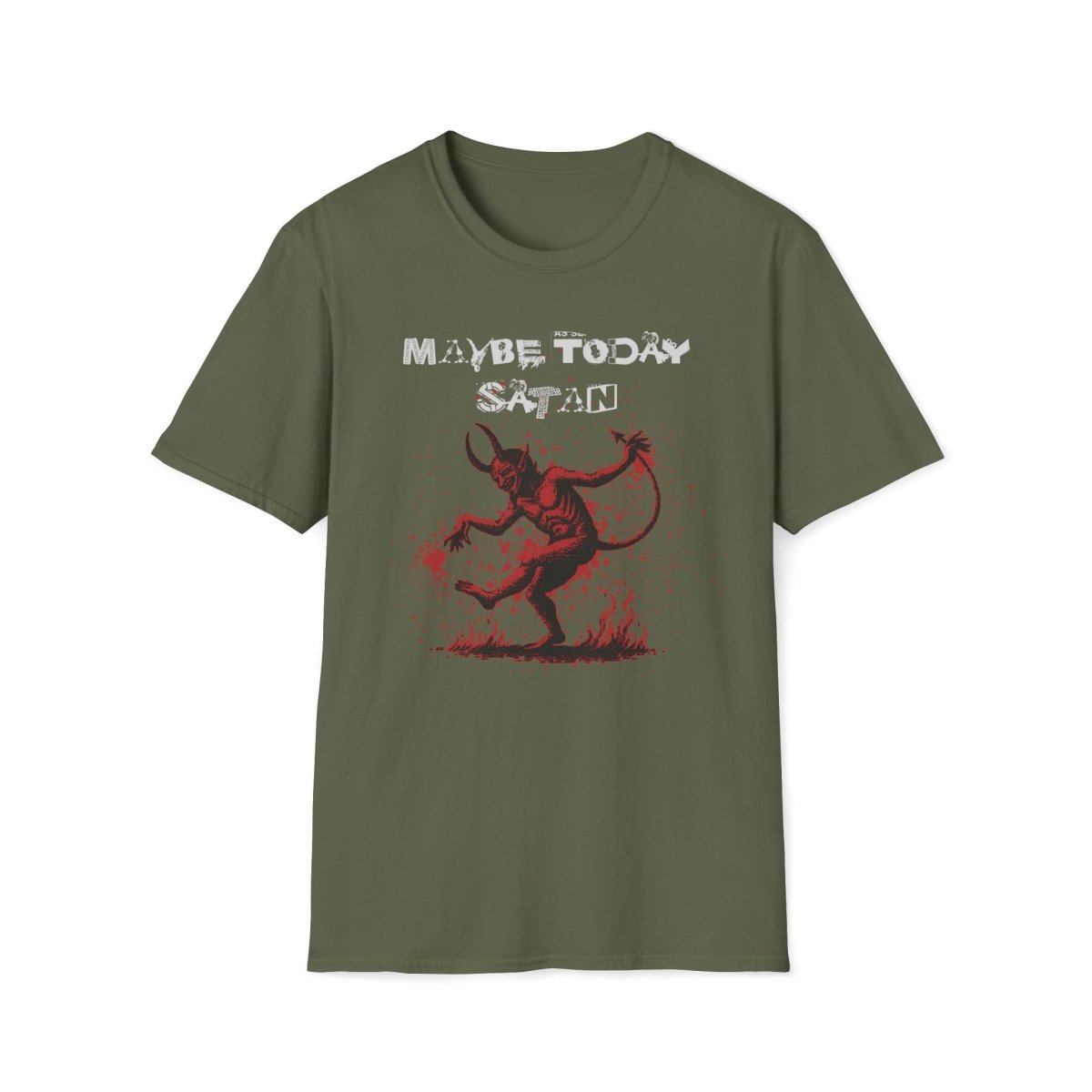 Maybe Today Satan Unisex T-Shirt - T - Generates