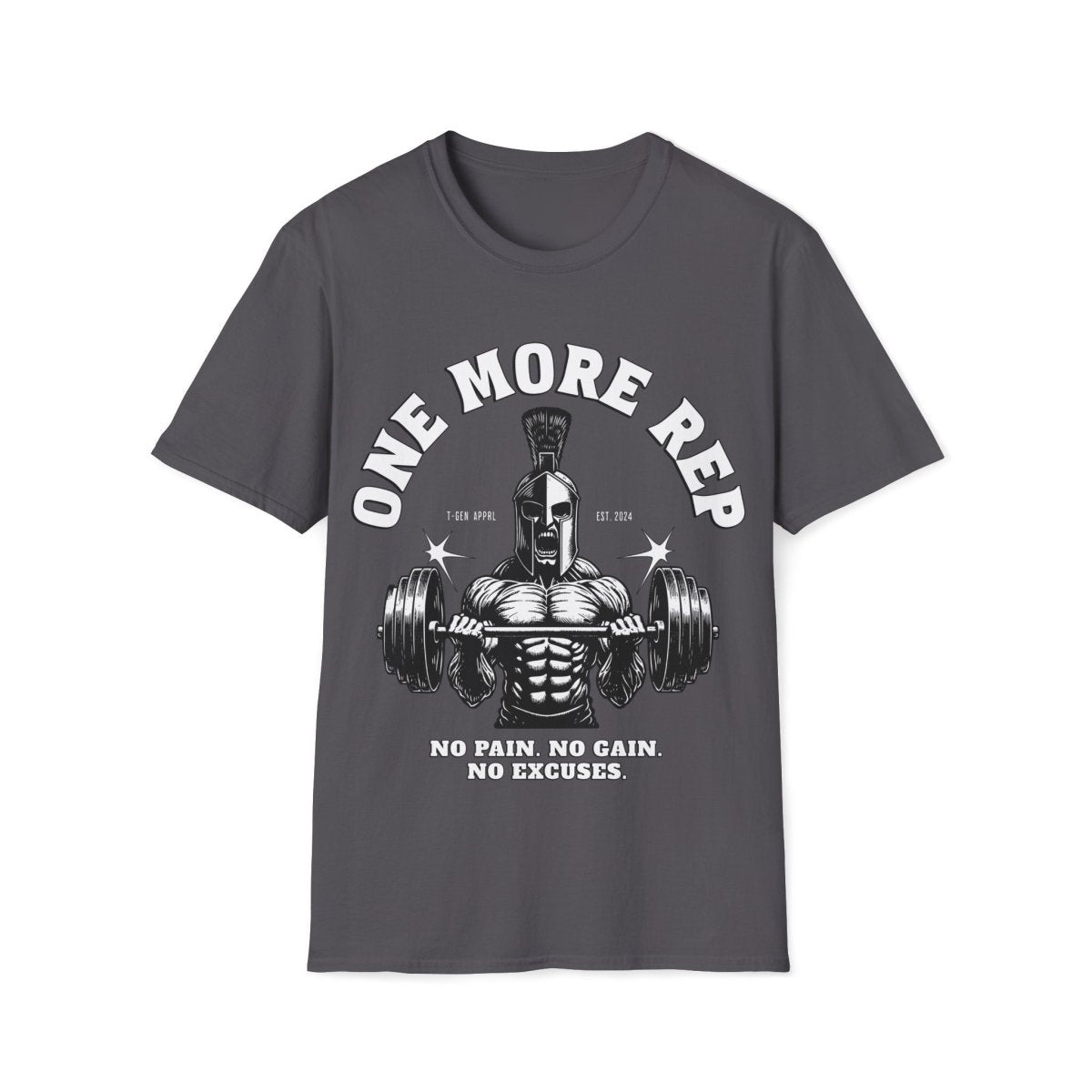 One More Rep Spartan Unisex T-Shirt - T - Generates
