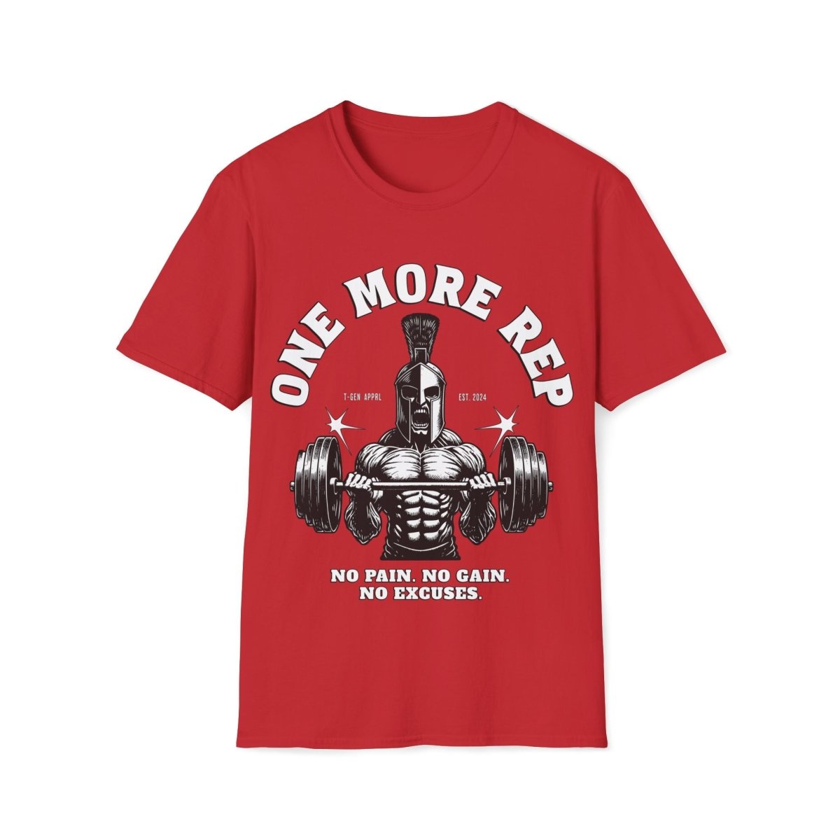 One More Rep Spartan Unisex T-Shirt - T - Generates