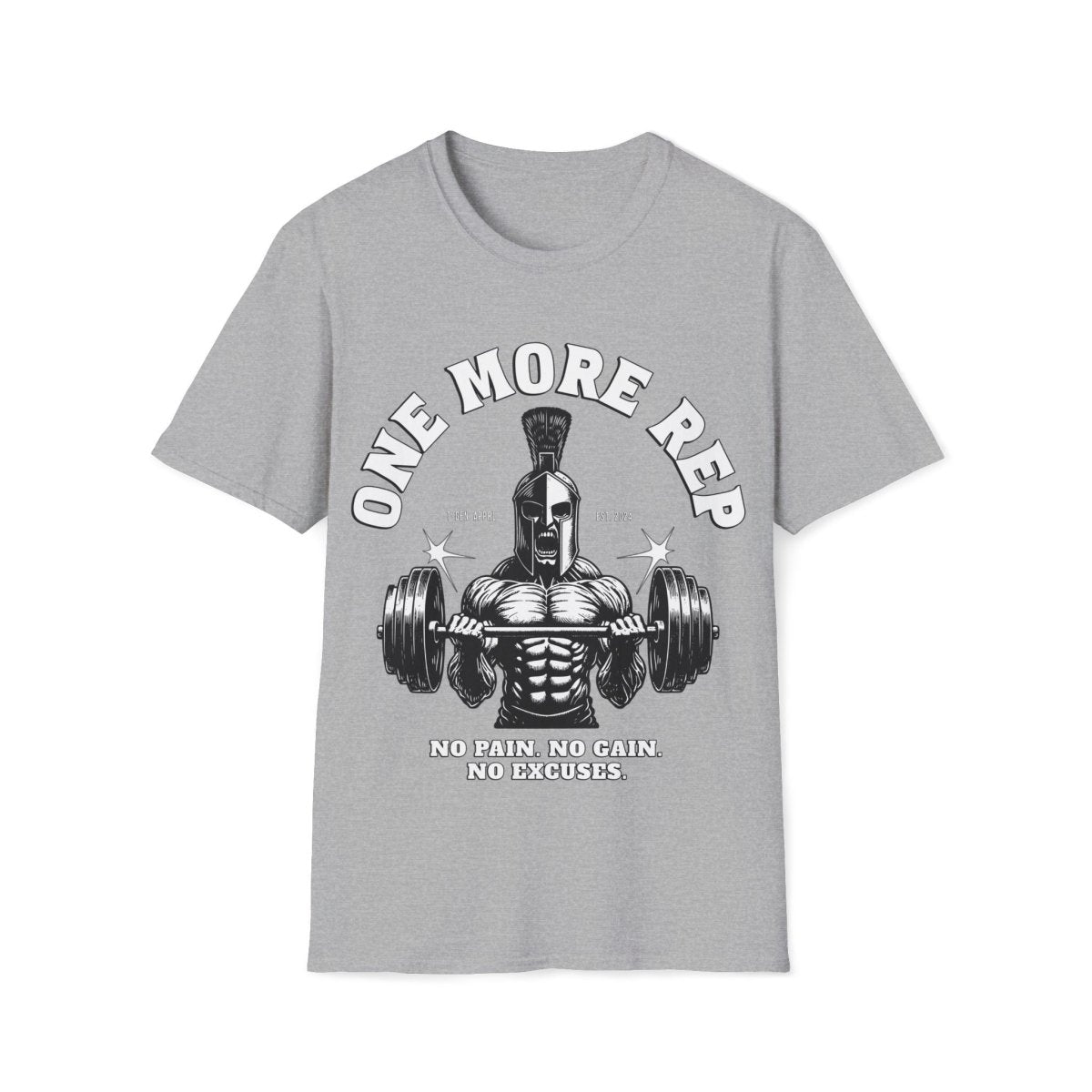 One More Rep Spartan Unisex T-Shirt - T - Generates