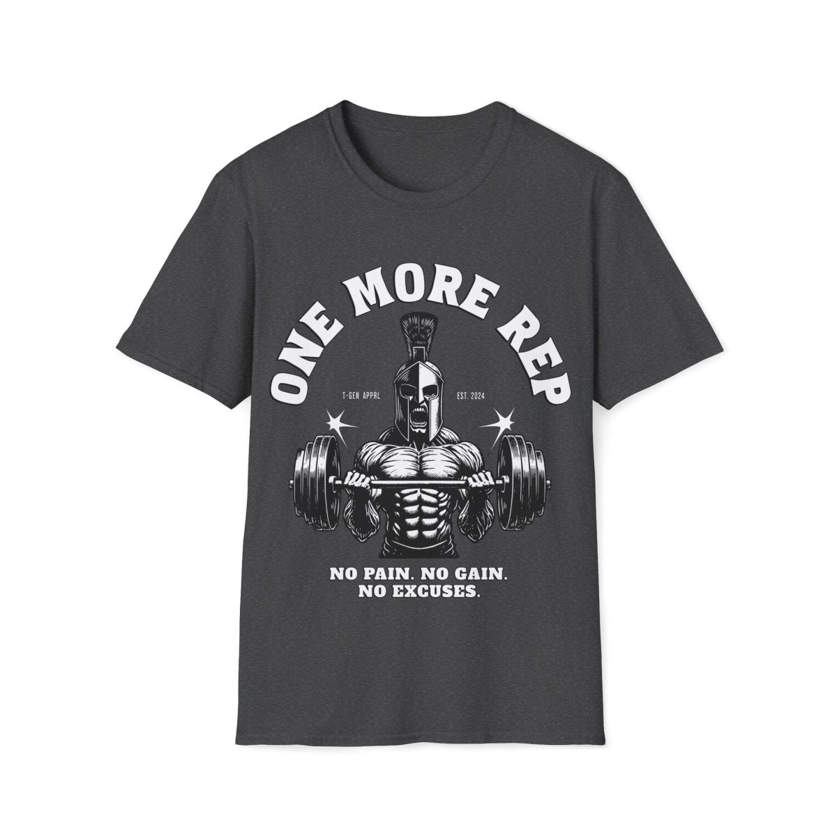 One More Rep Spartan Unisex T-Shirt - T - Generates