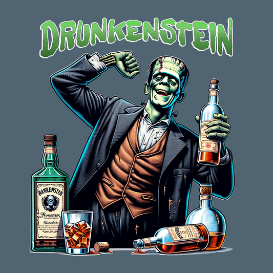 Frankenstein Drunkenstein Halloween Unisex T-Shirt