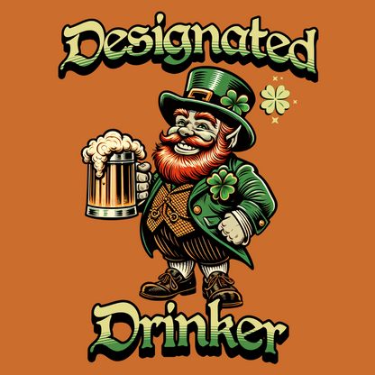 Designated Drinker Saint Patrick's Day Unisex T-Shirt