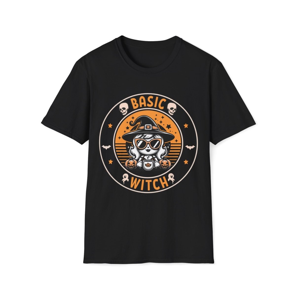 Basic Witch Halloween Unisex T-Shirt - T - Generates