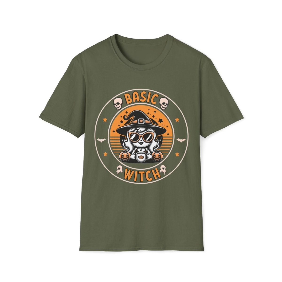 Basic Witch Halloween Unisex T-Shirt - T - Generates