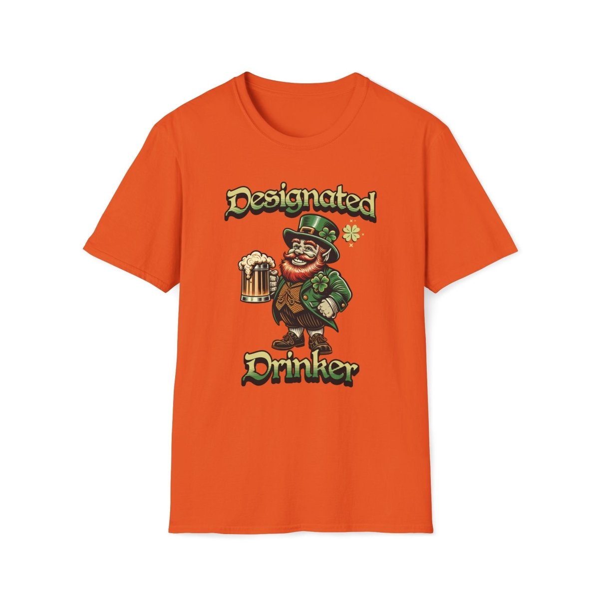 Designated Drinker Saint Patrick's Day Unisex T-Shirt - T - Generates
