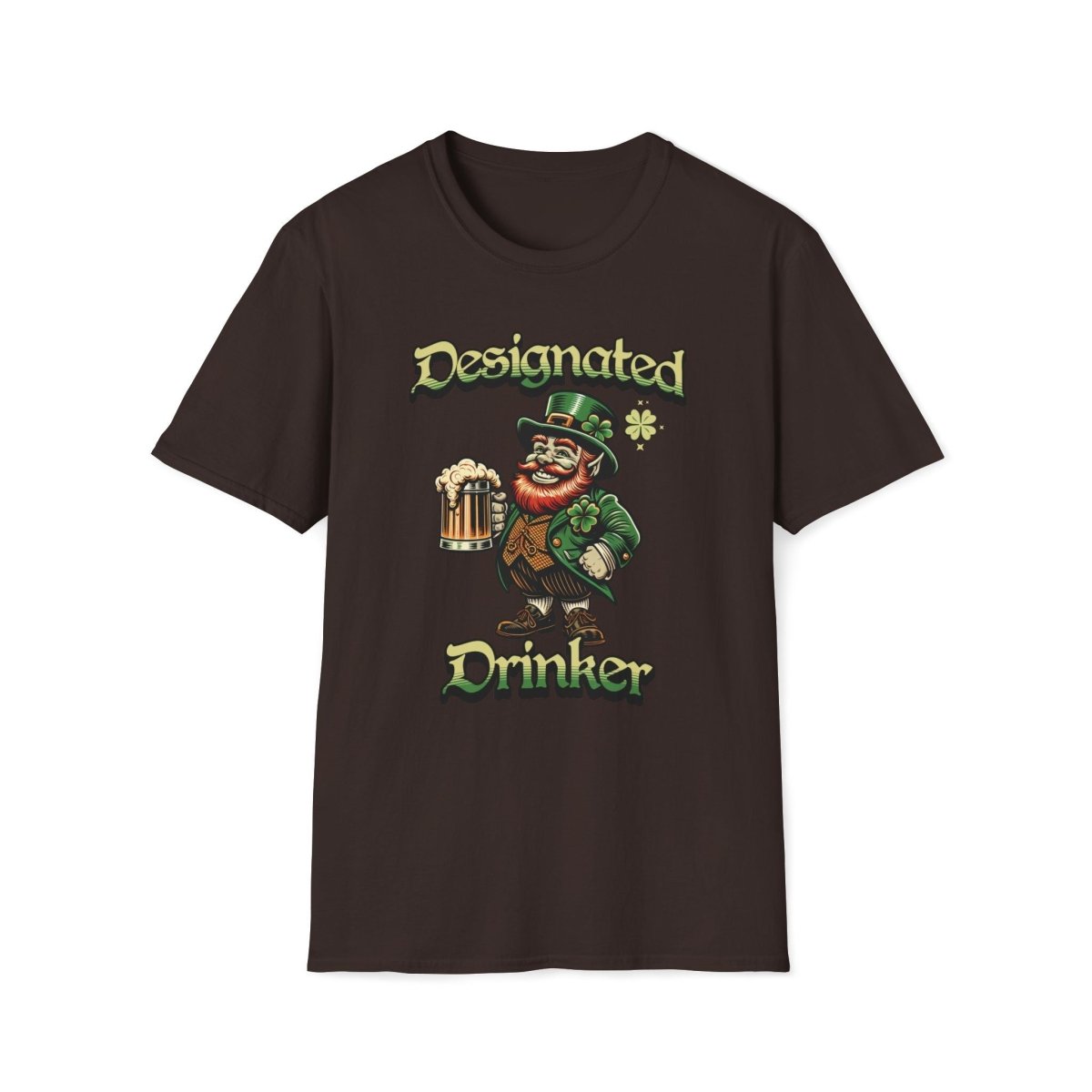 Designated Drinker Saint Patrick's Day Unisex T-Shirt - T - Generates