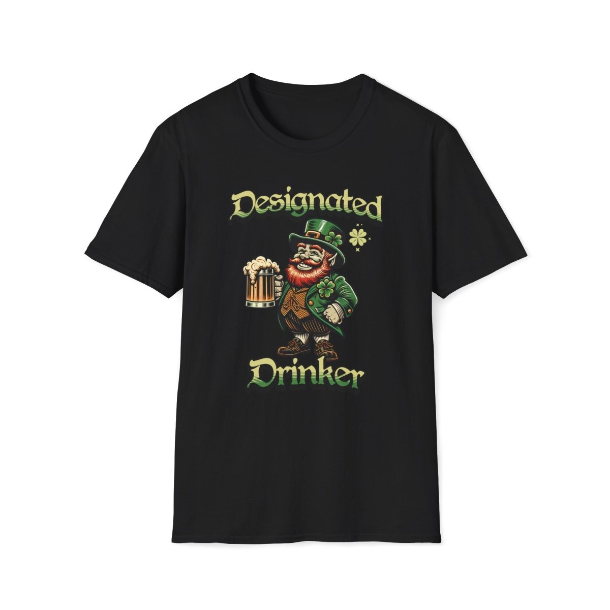 Designated Drinker Saint Patrick's Day Unisex T-Shirt - T - Generates