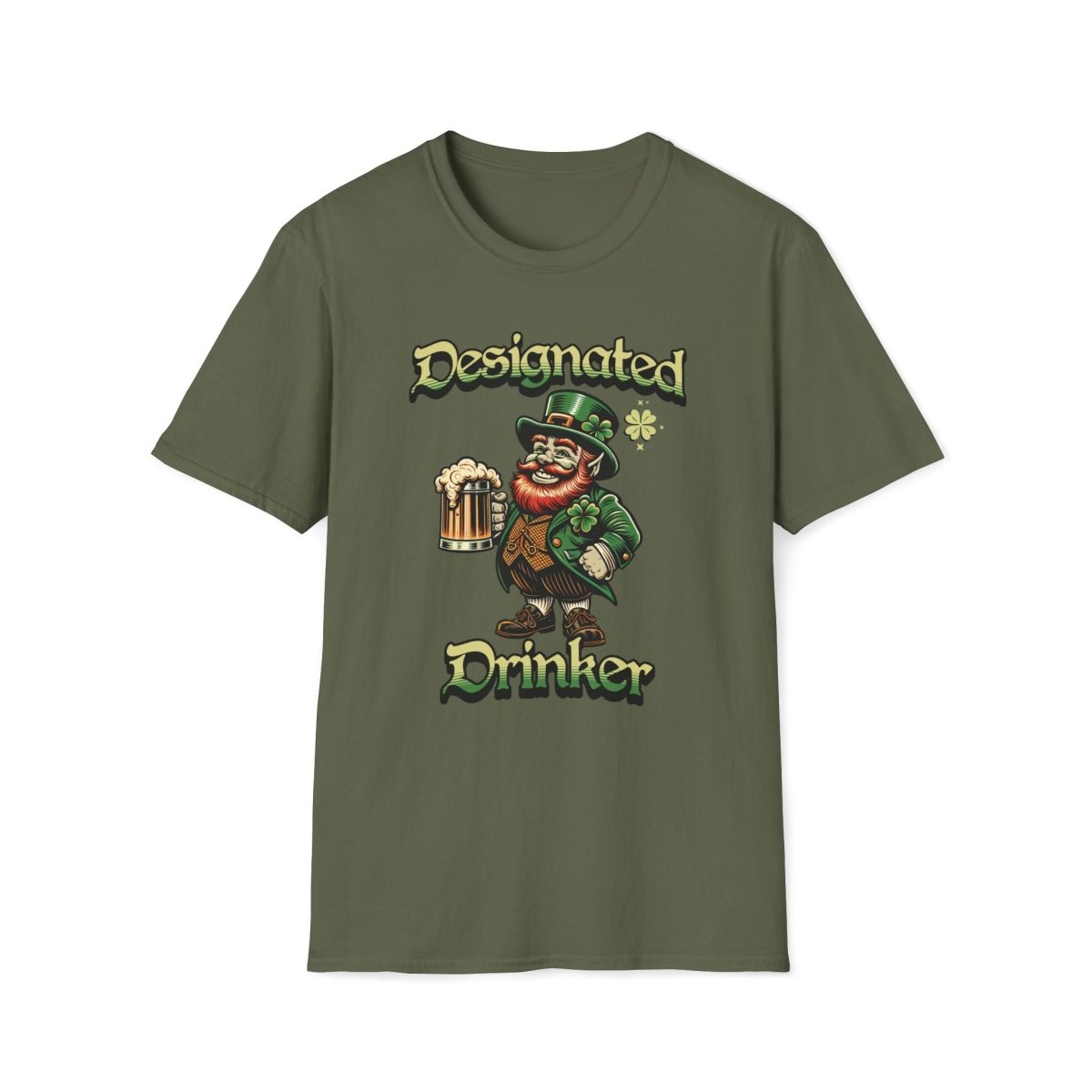 Designated Drinker Saint Patrick's Day Unisex T-Shirt - T - Generates