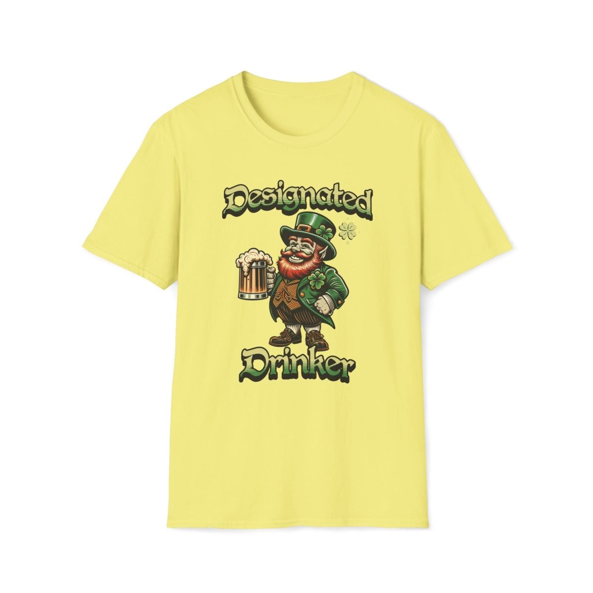 Designated Drinker Saint Patrick's Day Unisex T-Shirt - T - Generates