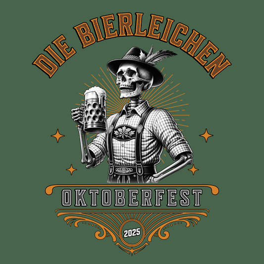 Die Bierleichen (Beer Corpses) Male Oktoberfest 2025 Unisex T-Shirt - T - Generates