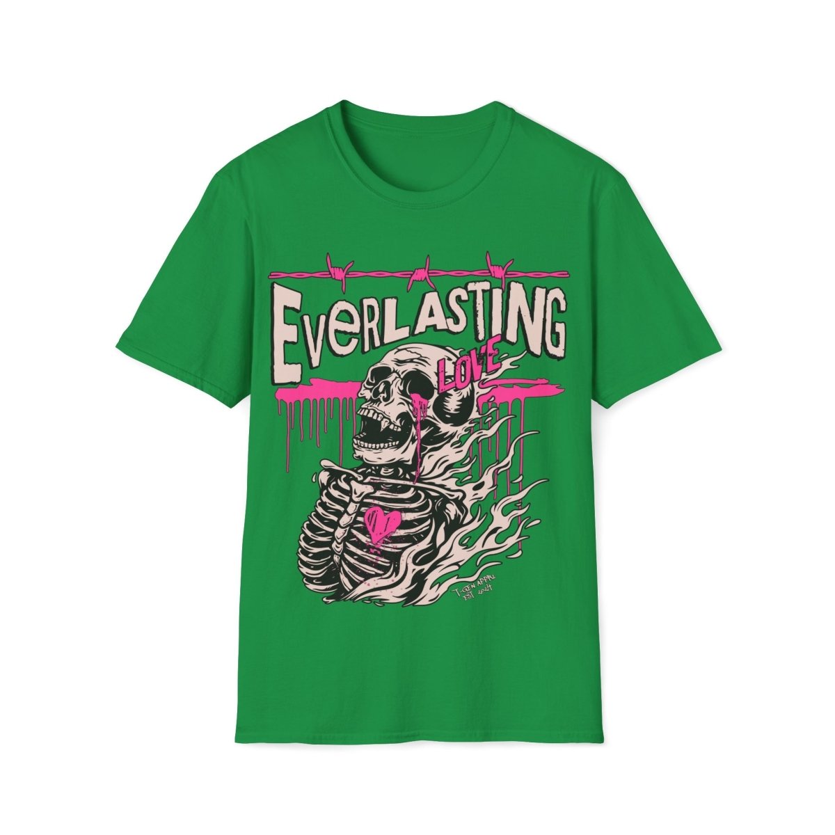 Everlasting Love Skeleton Vampire Unisex T-Shirt - T - Generates