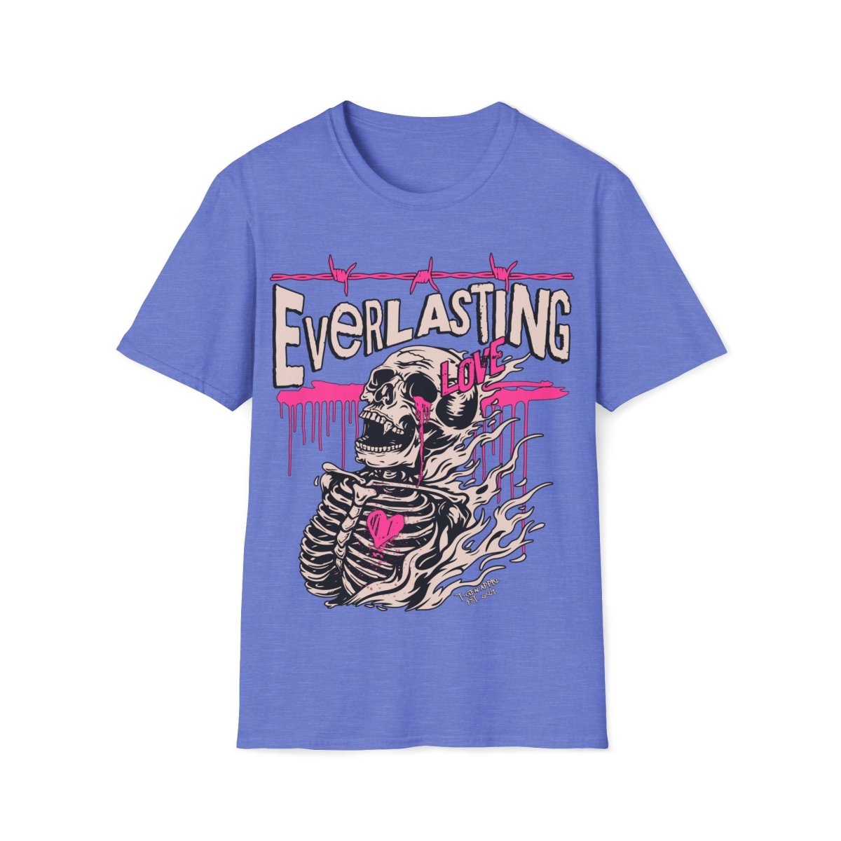Everlasting Love Skeleton Vampire Unisex T-Shirt - T - Generates