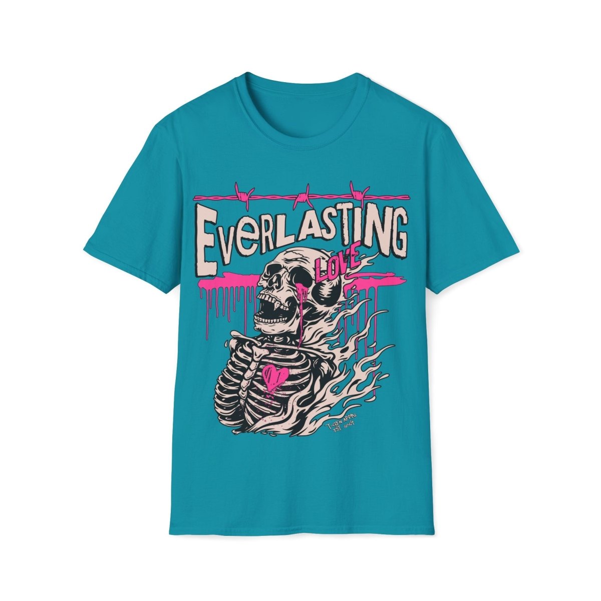 Everlasting Love Skeleton Vampire Unisex T-Shirt - T - Generates
