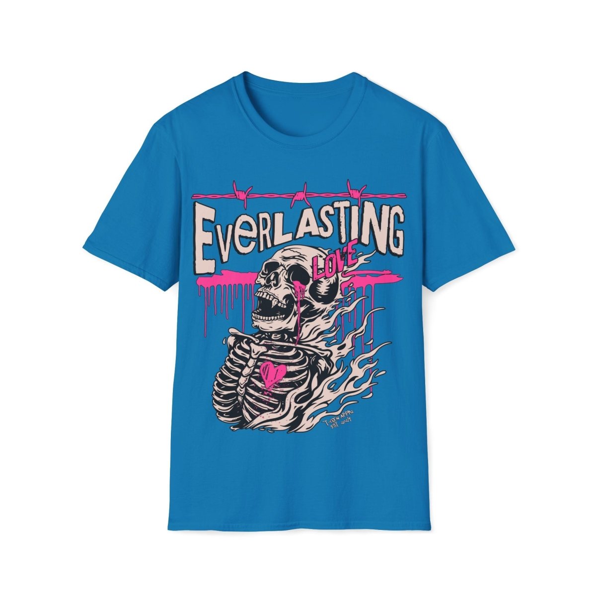 Everlasting Love Skeleton Vampire Unisex T-Shirt - T - Generates
