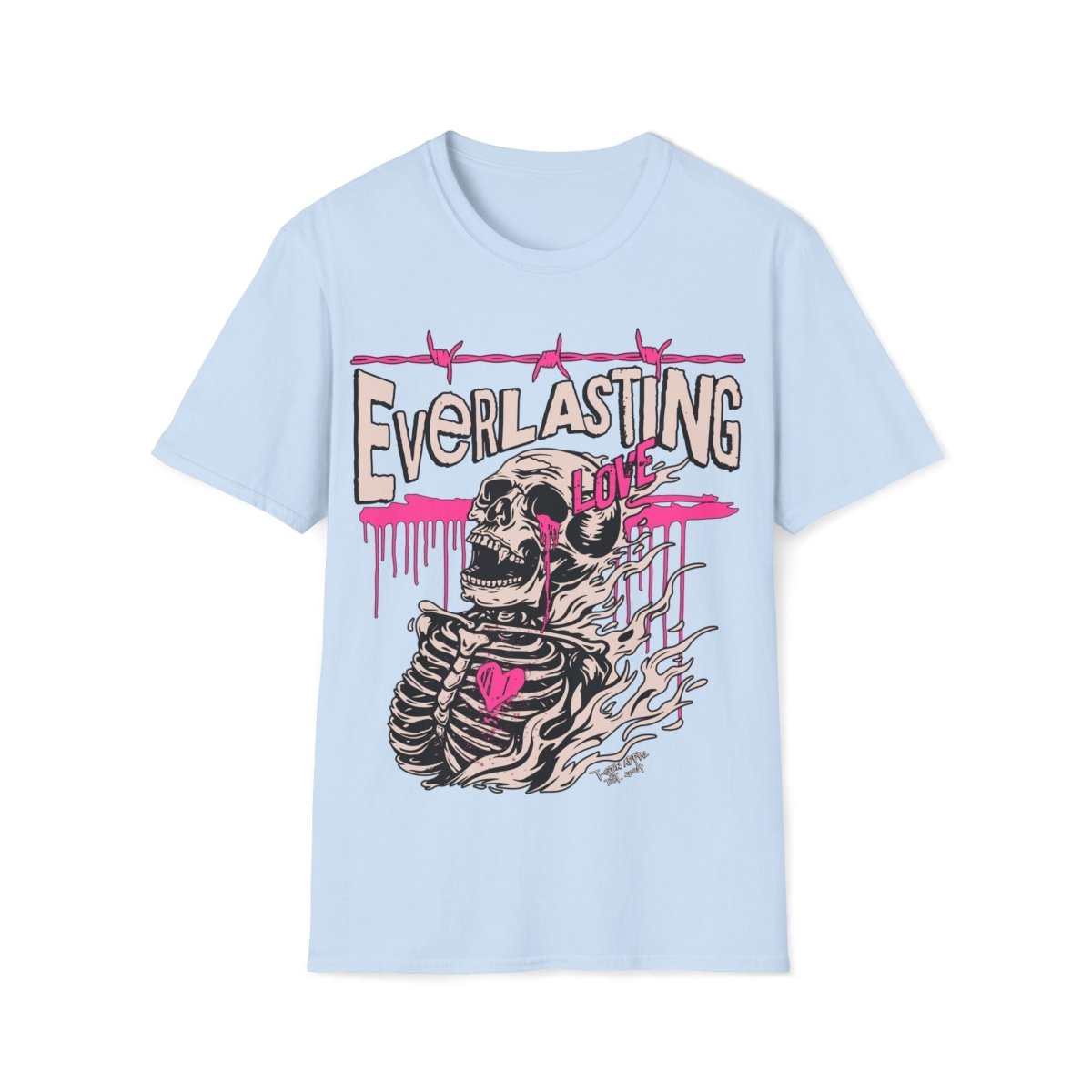Everlasting Love Skeleton Vampire Unisex T-Shirt - T - Generates