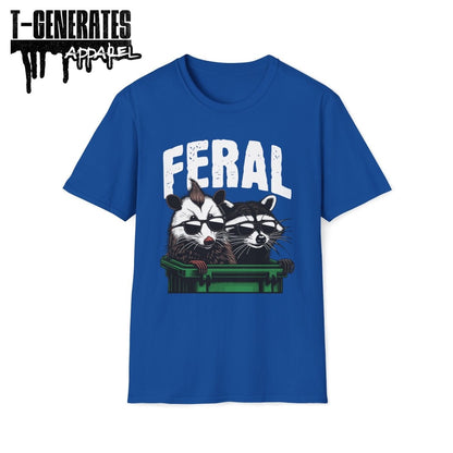 Feral Raccon Possum Trash Panda Unisex T-Shirt - T - Generates