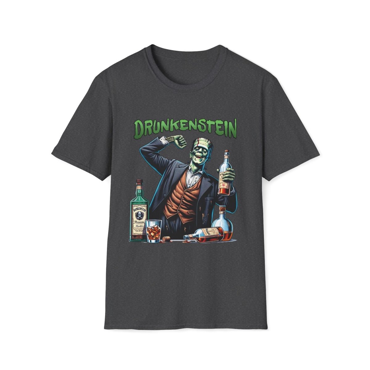 Frankenstein Drunkenstein Halloween Unisex T-Shirt - T - Generates