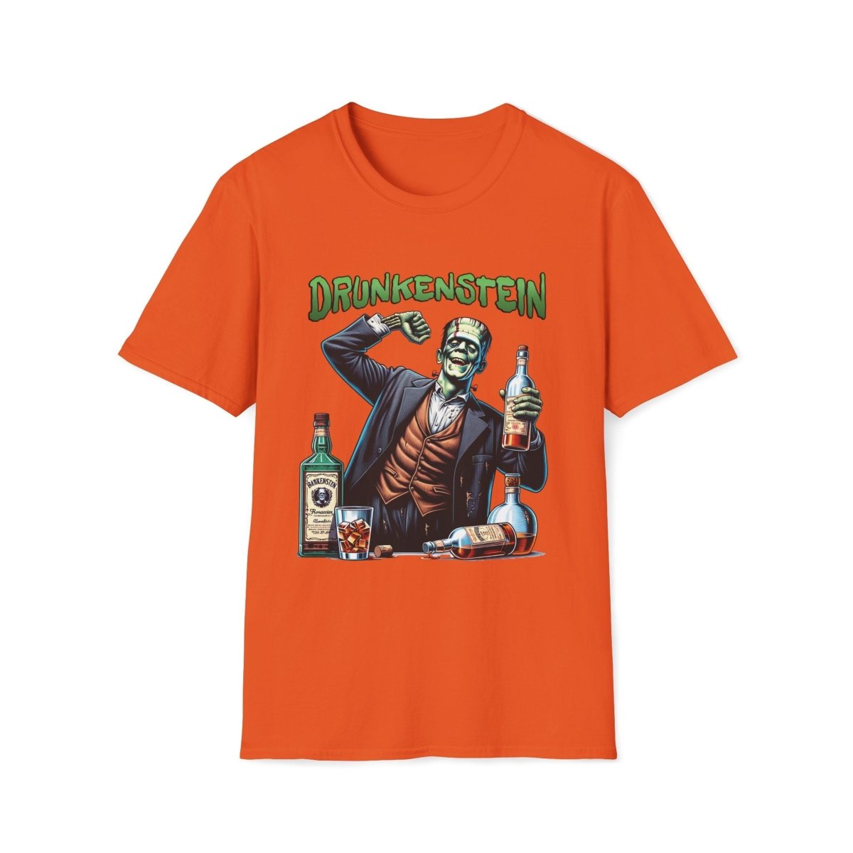Frankenstein Drunkenstein Halloween Unisex T-Shirt - T - Generates