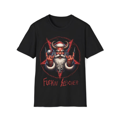 Fucking Sleigher Christmas Unisex T-Shirt - T - Generates