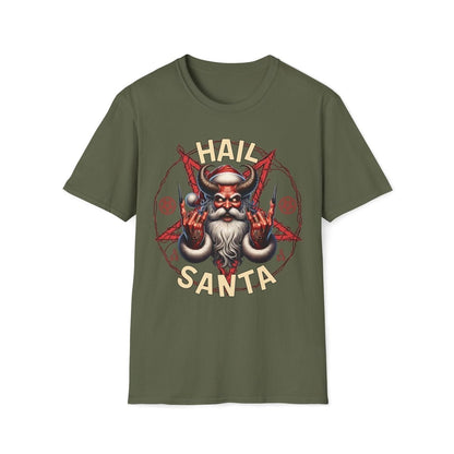 Hail Santa Christmas Unisex T-Shirt - T - Generates