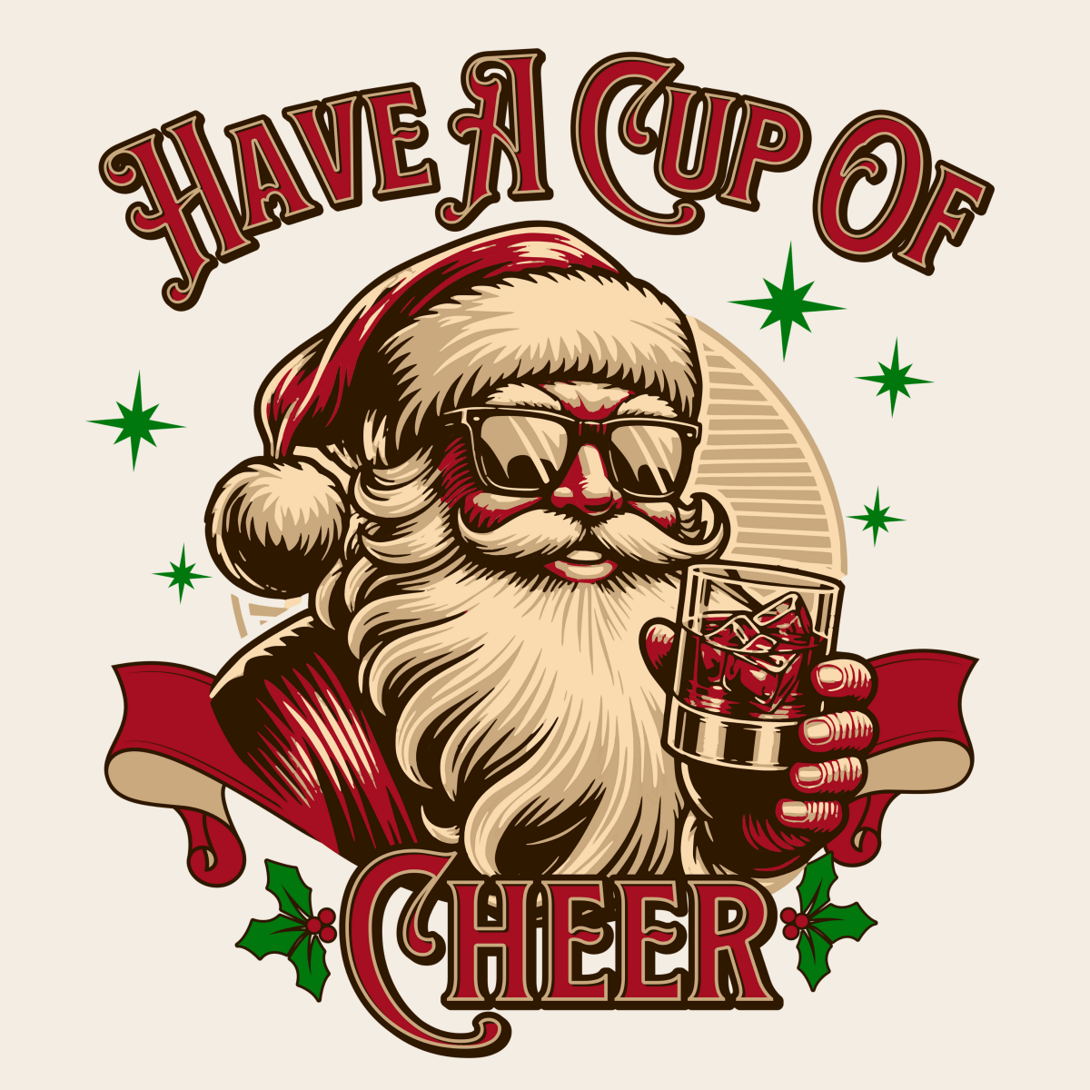 Have a Cup of Cheer Christmas Unisex T-Shirt - T - Generates