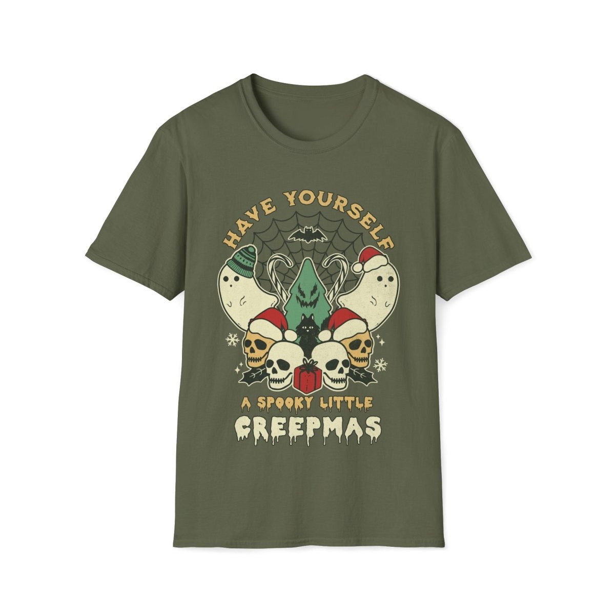 Have Yourself a Spooky Little Creepmas Unisex T-Shirt - T - Generates