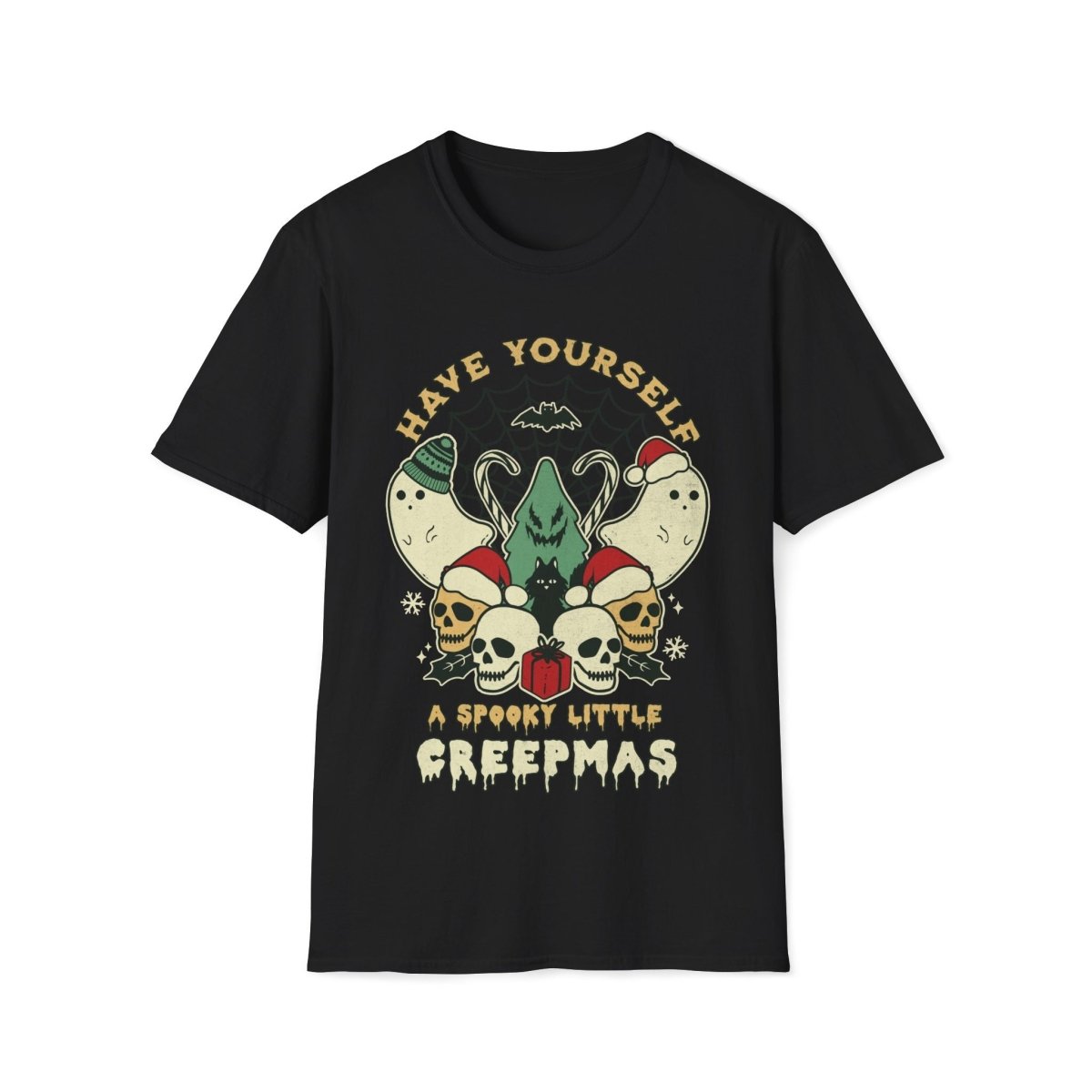 Have Yourself a Spooky Little Creepmas Unisex T-Shirt - T - Generates