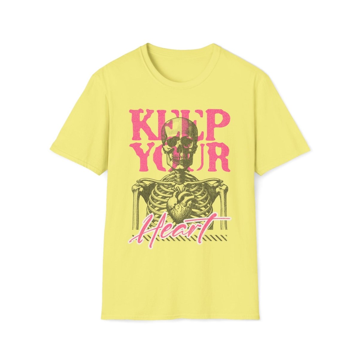 Keep Your Heart Emo Valentines Day Unisex T-Shirt - T - Generates