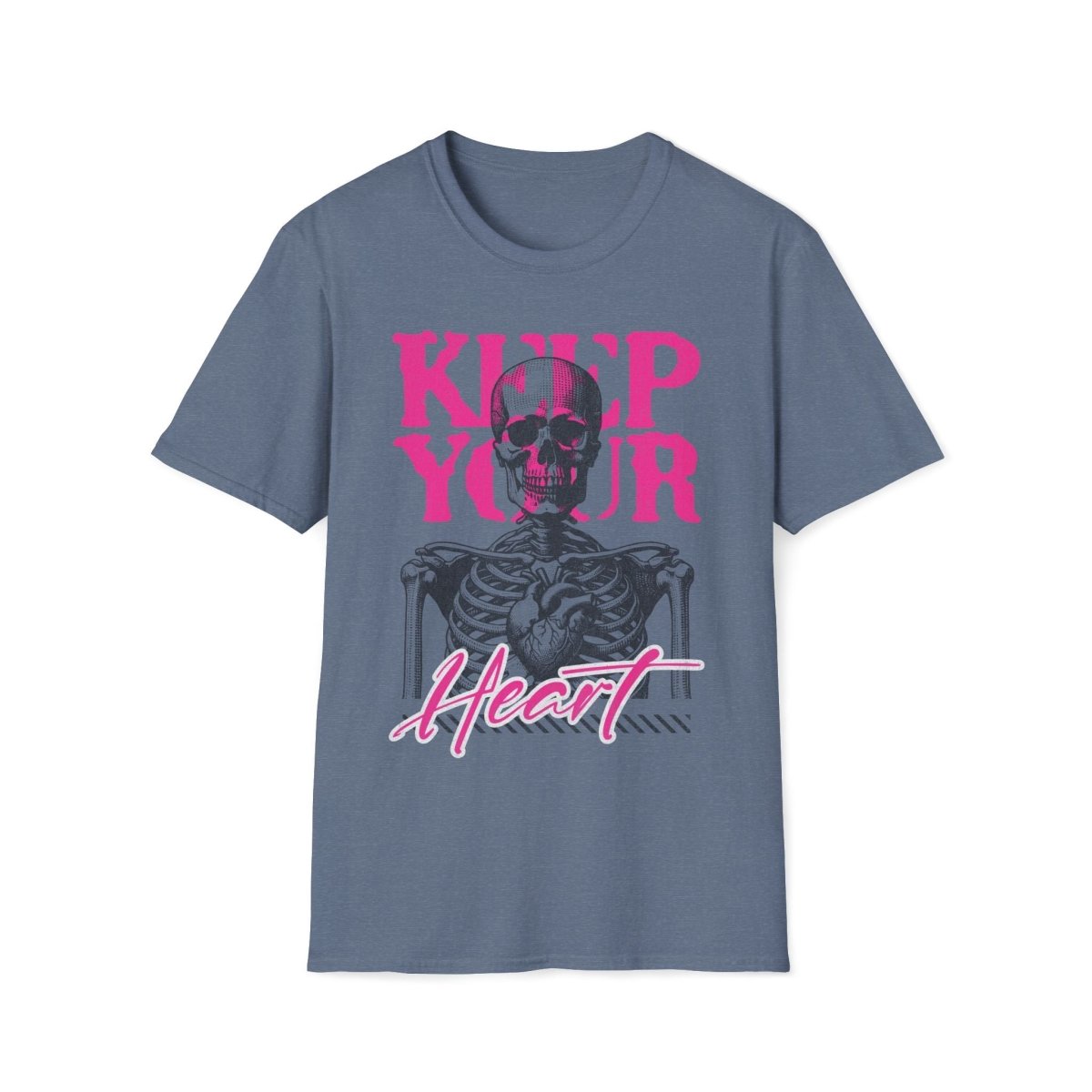 Keep Your Heart Emo Valentines Day Unisex T-Shirt - T - Generates