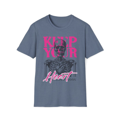 Keep Your Heart Emo Valentines Day Unisex T-Shirt - T - Generates