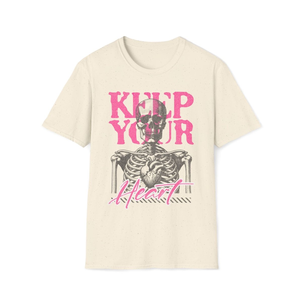 Keep Your Heart Emo Valentines Day Unisex T-Shirt - T - Generates