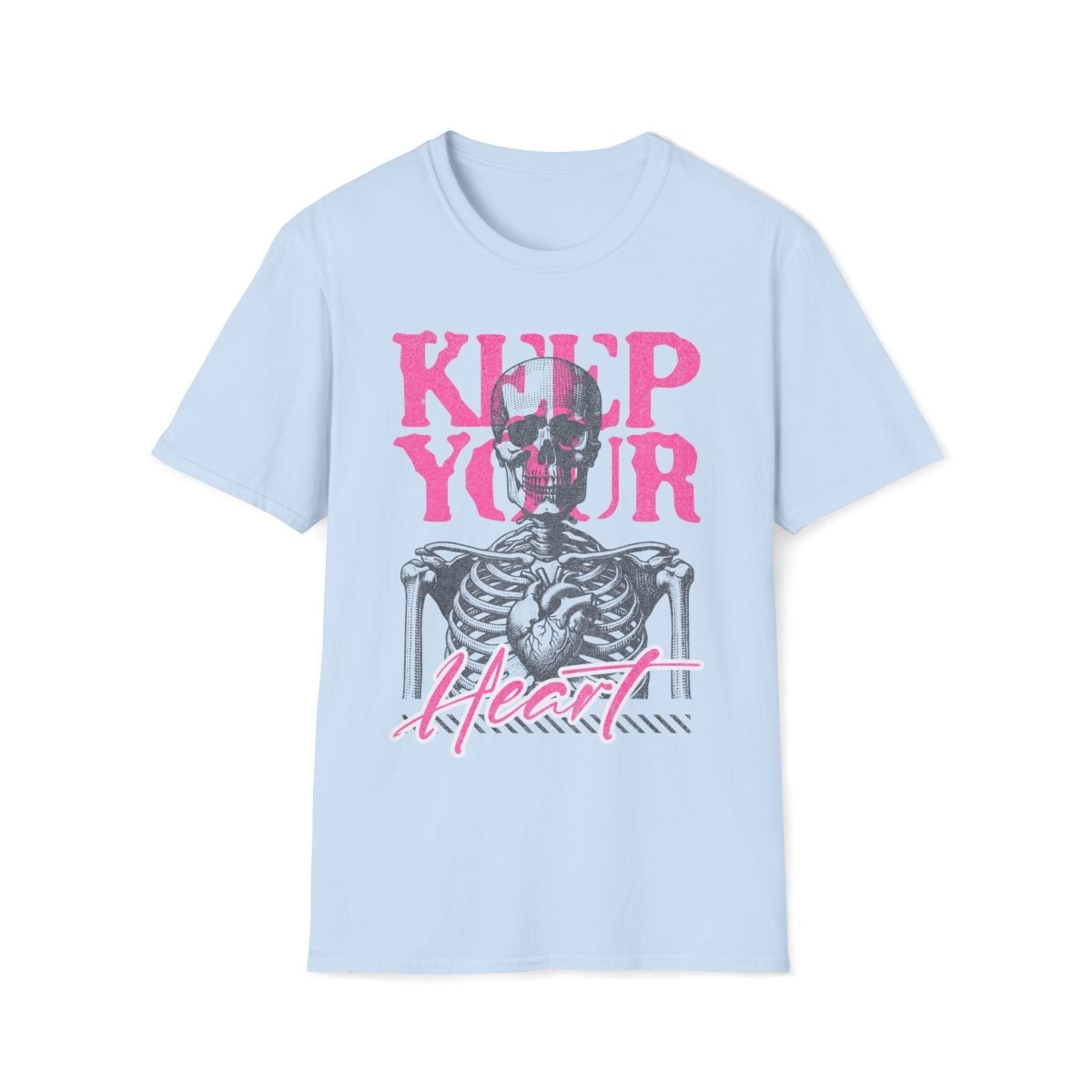 Keep Your Heart Emo Valentines Day Unisex T-Shirt - T - Generates