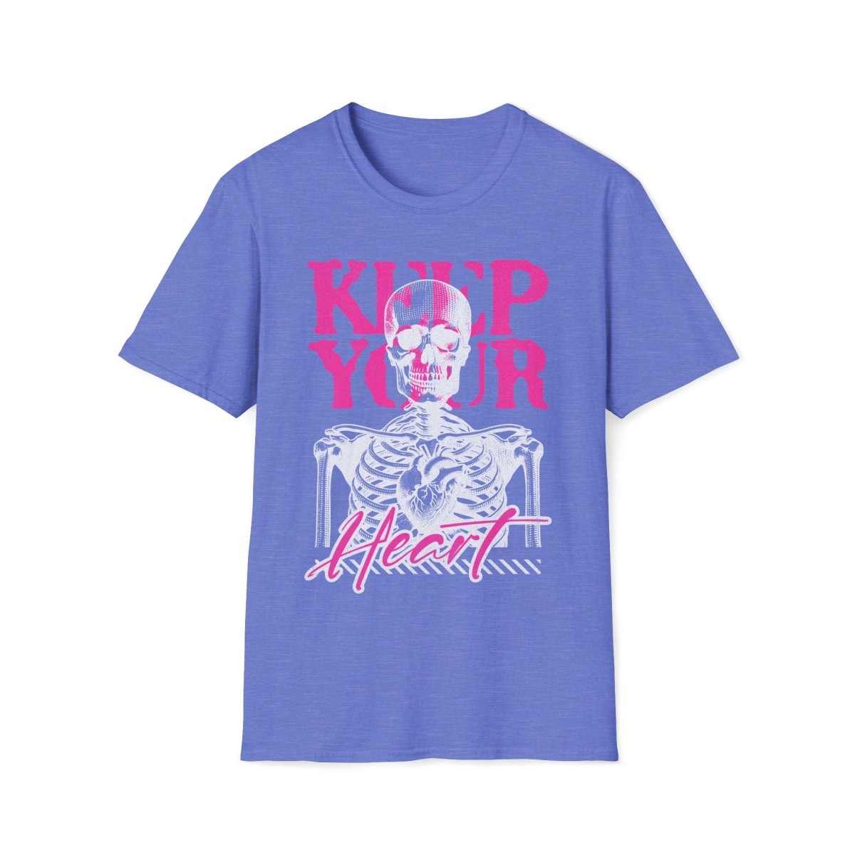 Keep Your Heart Emo Valentines Day Unisex T-Shirt - T - Generates