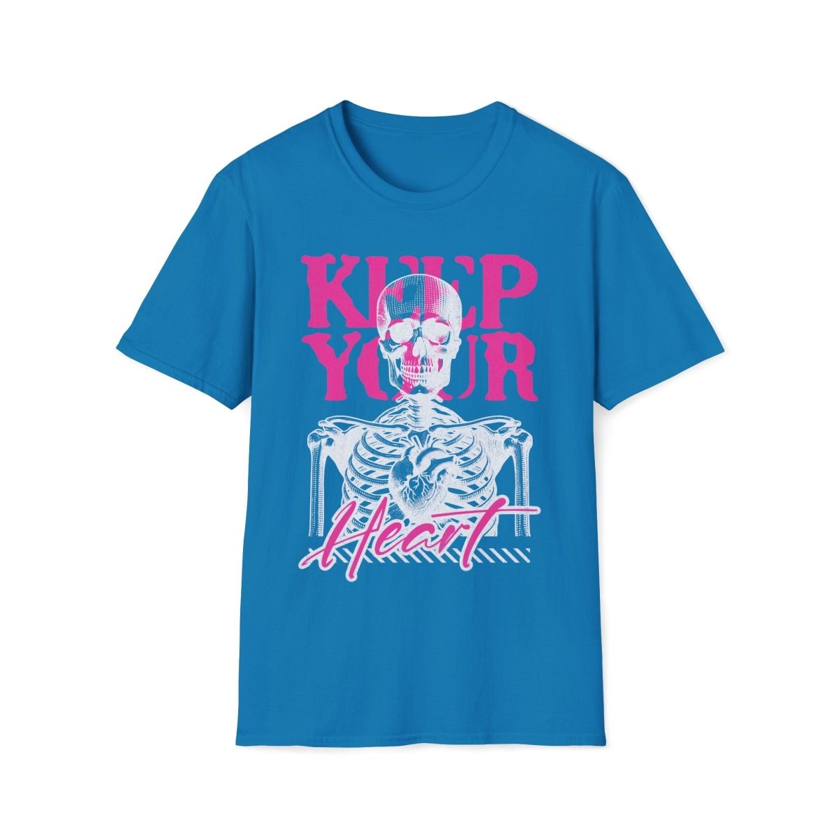 Keep Your Heart Emo Valentines Day Unisex T-Shirt - T - Generates