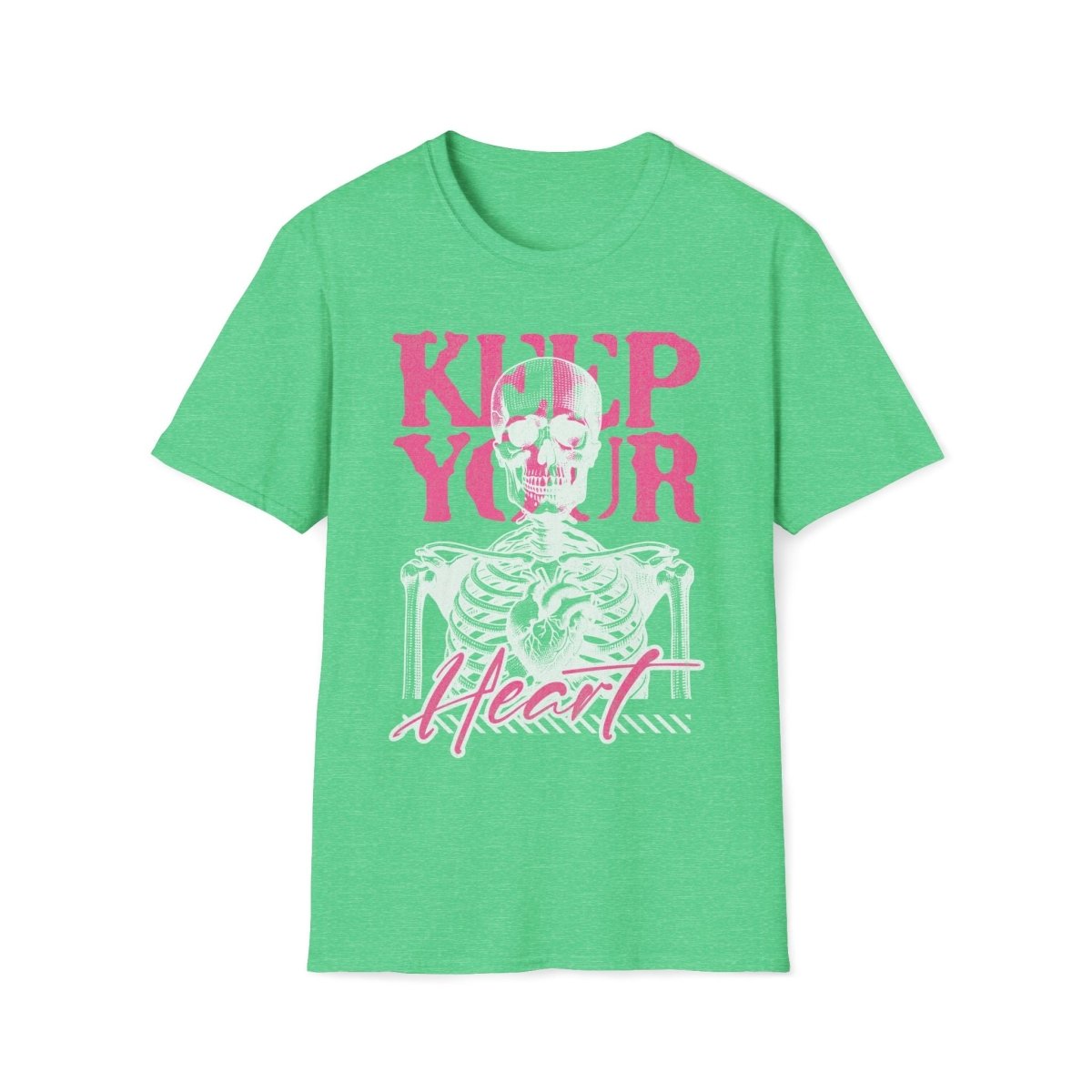 Keep Your Heart Emo Valentines Day Unisex T-Shirt - T - Generates