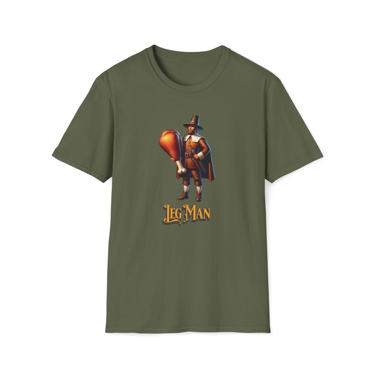Leg man Thanksgiving Unisex T-Shirt - T - Generates
