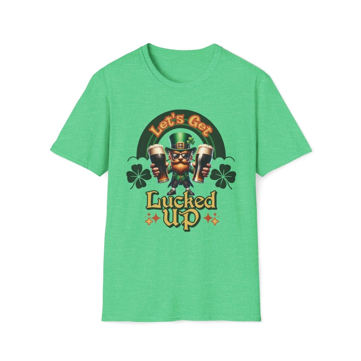 Let's Get Lucked Up Saint Patrick's Day Unisex T-Shirt - T - Generates