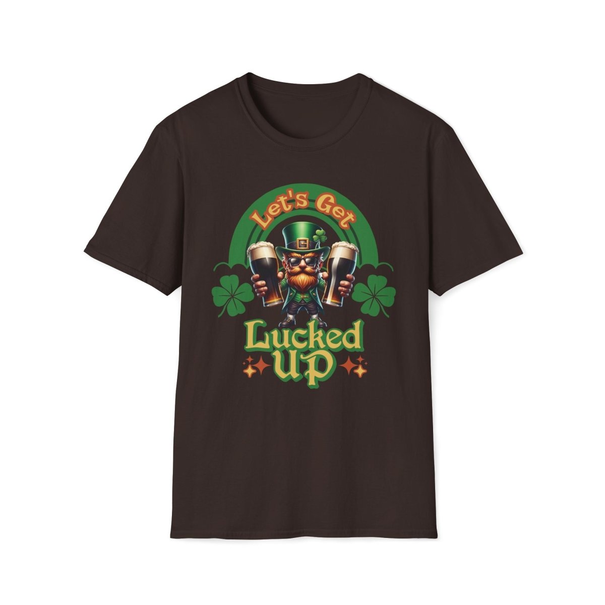Let's Get Lucked Up Saint Patrick's Day Unisex T-Shirt - T - Generates