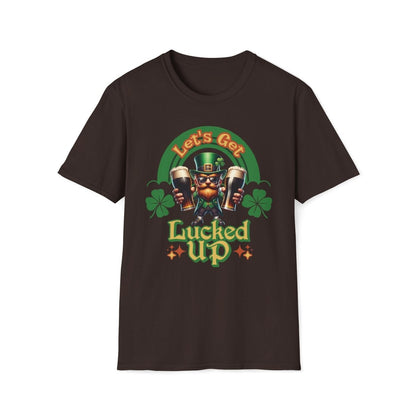 Let's Get Lucked Up Saint Patrick's Day Unisex T-Shirt - T - Generates