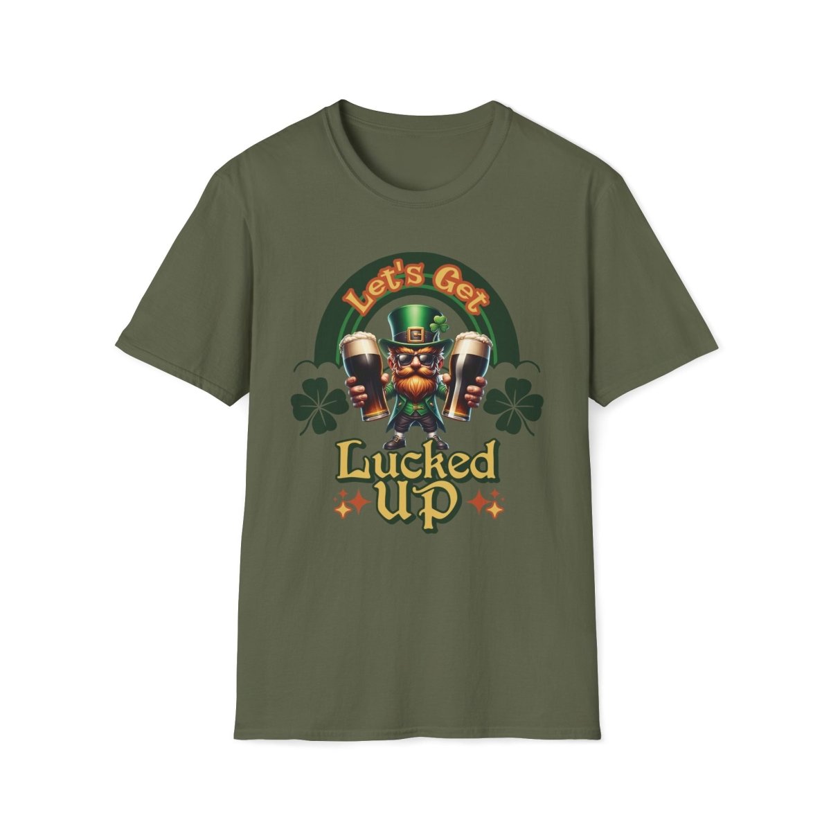 Let's Get Lucked Up Saint Patrick's Day Unisex T-Shirt - T - Generates