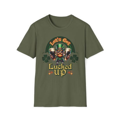 Let's Get Lucked Up Saint Patrick's Day Unisex T-Shirt - T - Generates