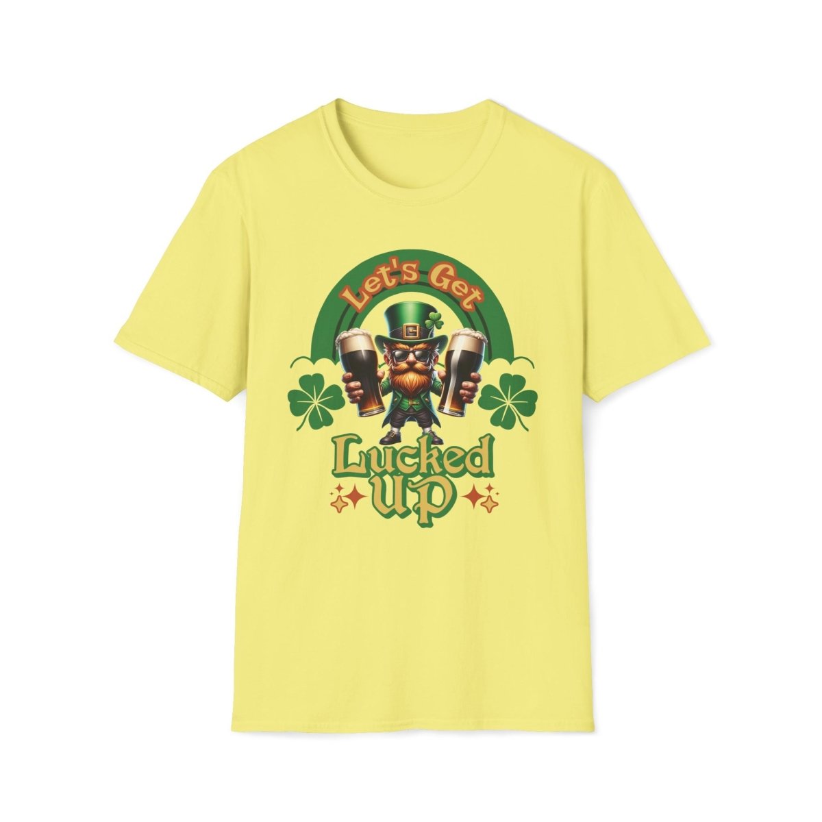 Let's Get Lucked Up Saint Patrick's Day Unisex T-Shirt - T - Generates