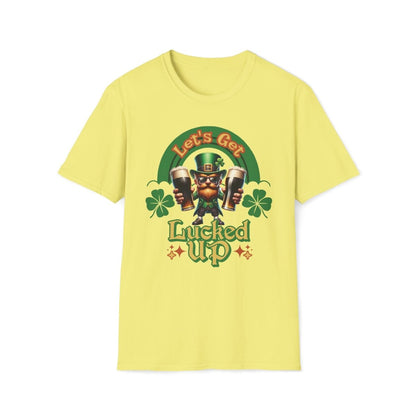 Let's Get Lucked Up Saint Patrick's Day Unisex T-Shirt - T - Generates