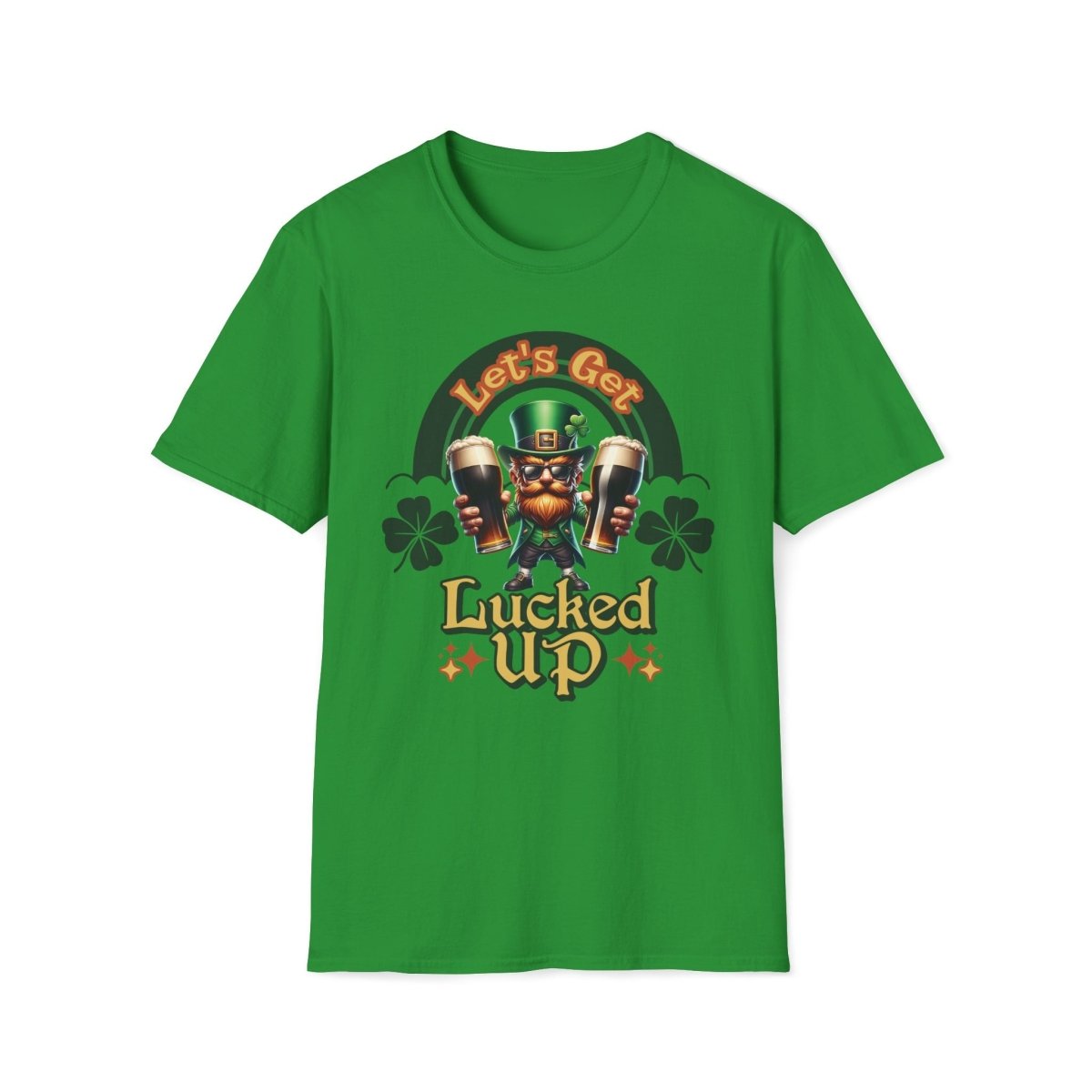 Let's Get Lucked Up Saint Patrick's Day Unisex T-Shirt - T - Generates