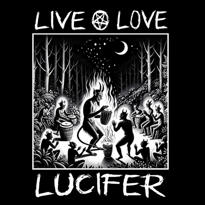 Live Love Lucifer Unisex T-Shirt - T - Generates