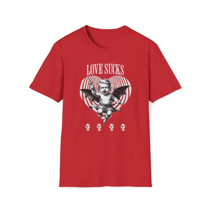 Love Bites Vampire Cupid Valentines Day Unisex T-Shirt - T - Generates