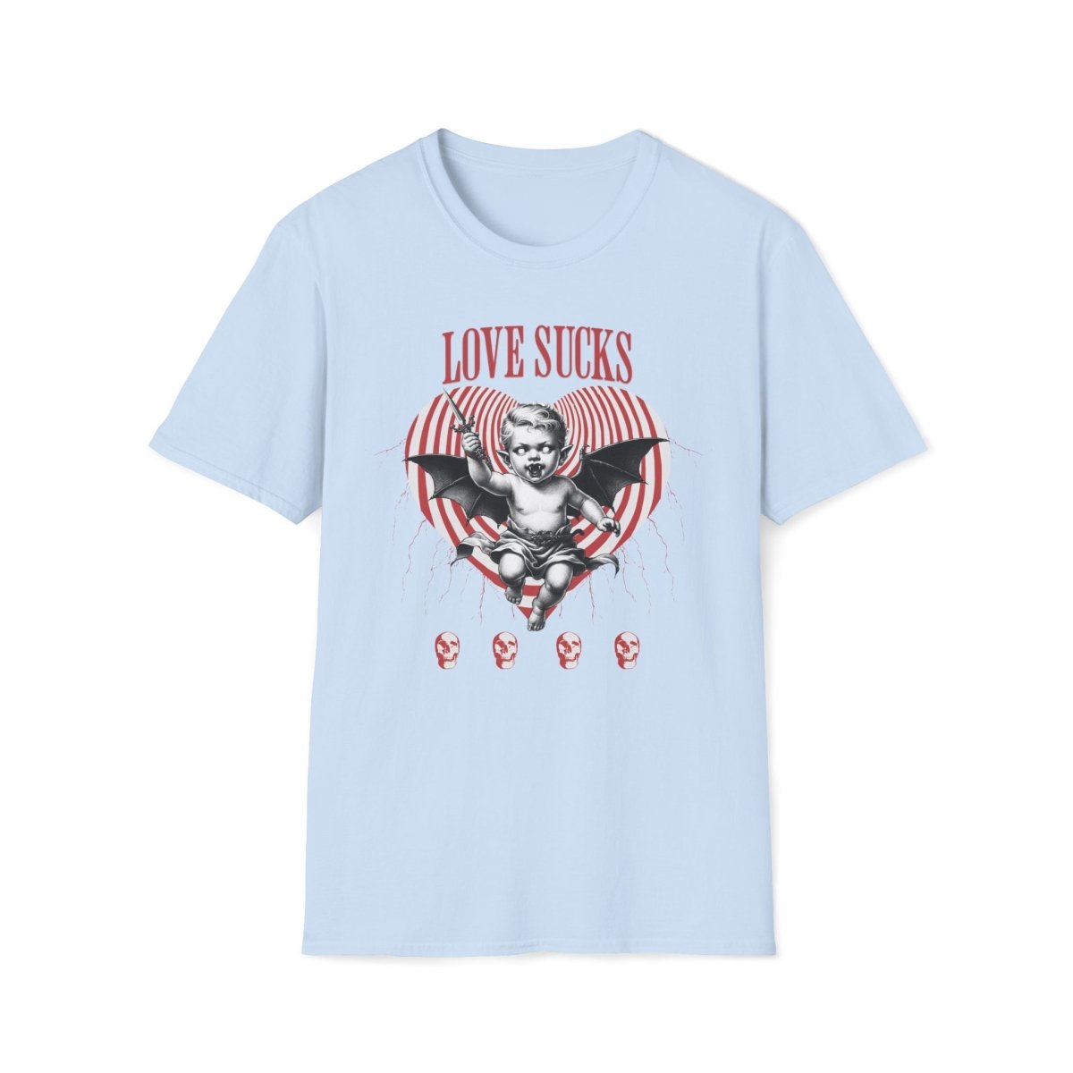 Love Bites Vampire Cupid Valentines Day Unisex T-Shirt - T - Generates
